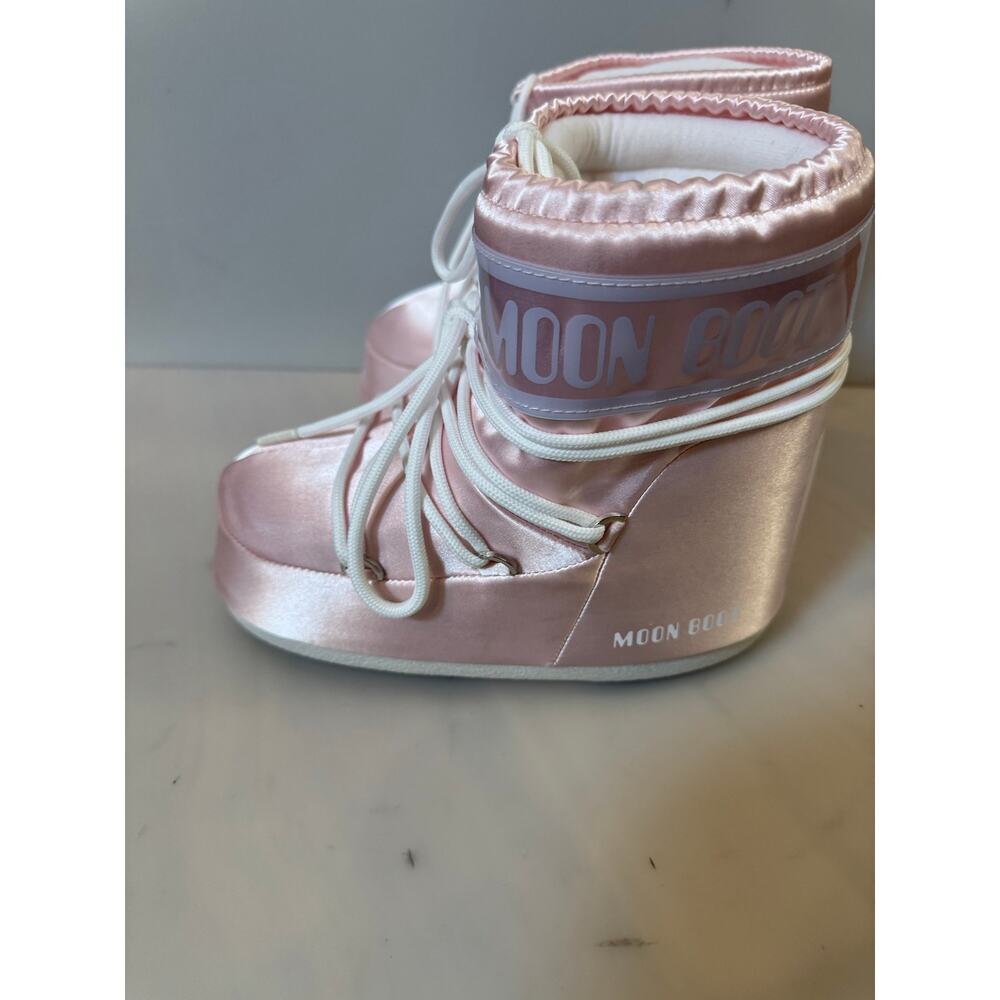 Moon Boot ICON LOW Rose Pearly Snow Boots 39/41 - Picture 5 of 8